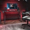 Flash Furniture 30 H, 51.5 W X Engineered Wood: Medium Density Fiberboard, Steel, Black NAN-RS-G1030-BK-GG - alternate 1